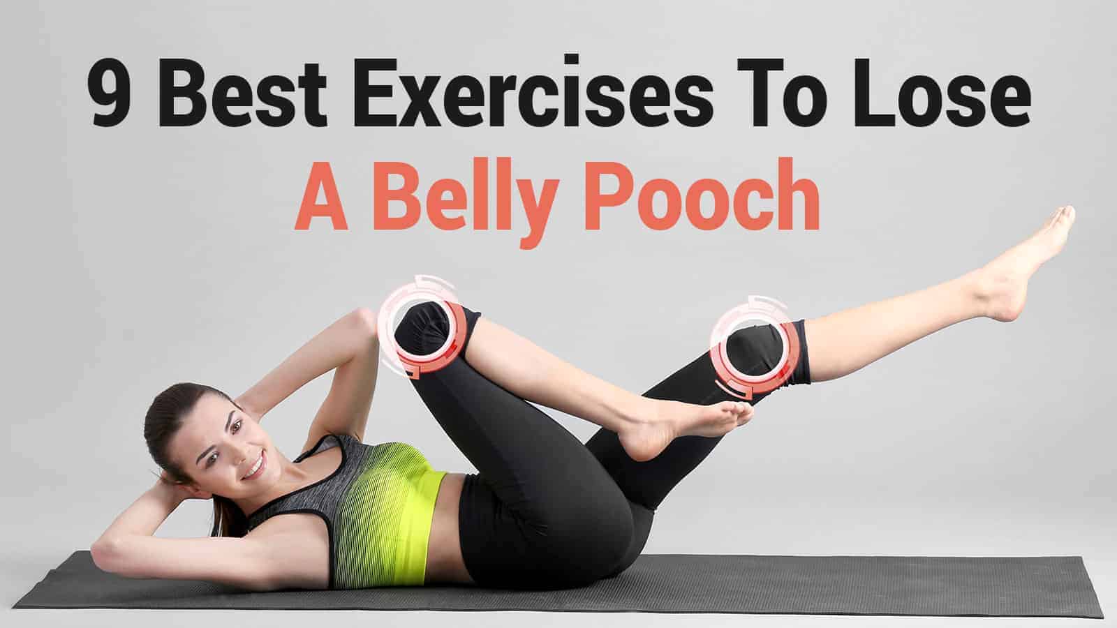 Best exercises best sale for belly pooch